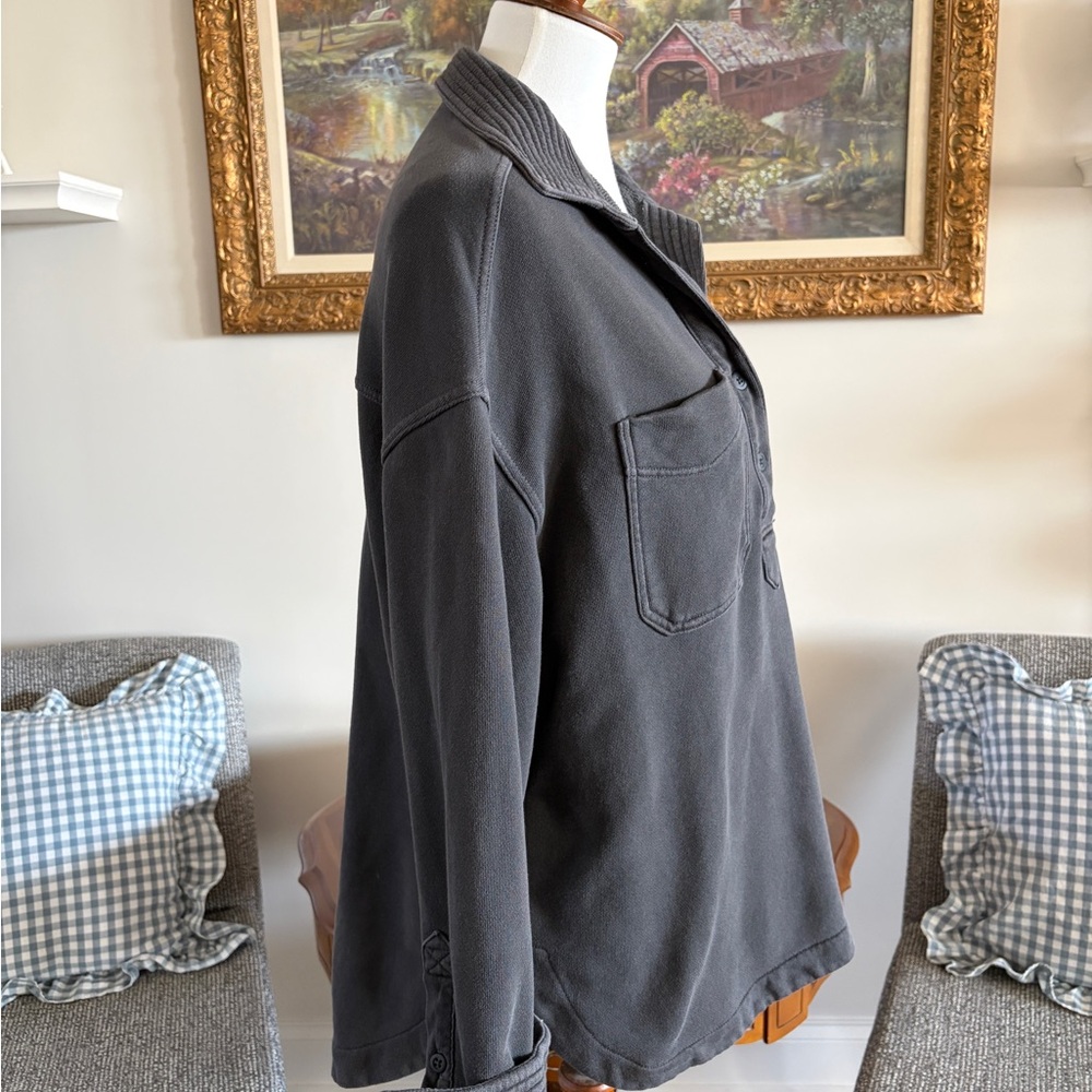 Aerie Dark Gray Pullover - Picture 3 of 5